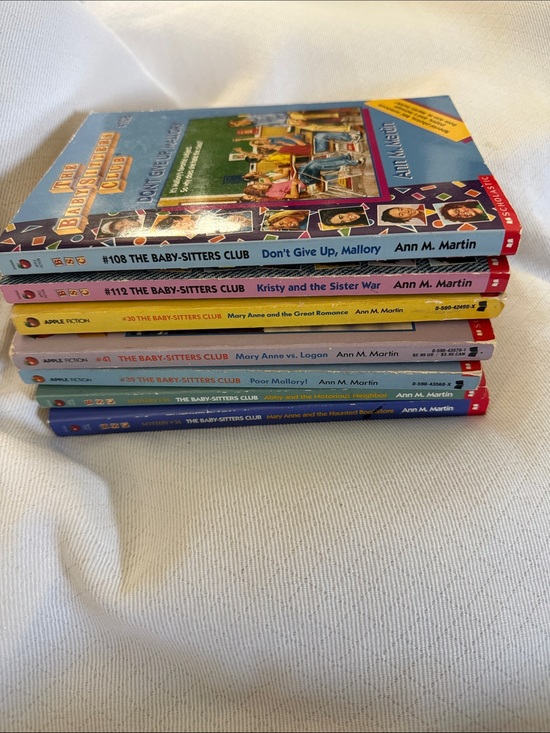 The Babysitters Club Other - Lot of 7 Vintage The Baby-Sitters Club Books by Ann M. Martin paperbacks